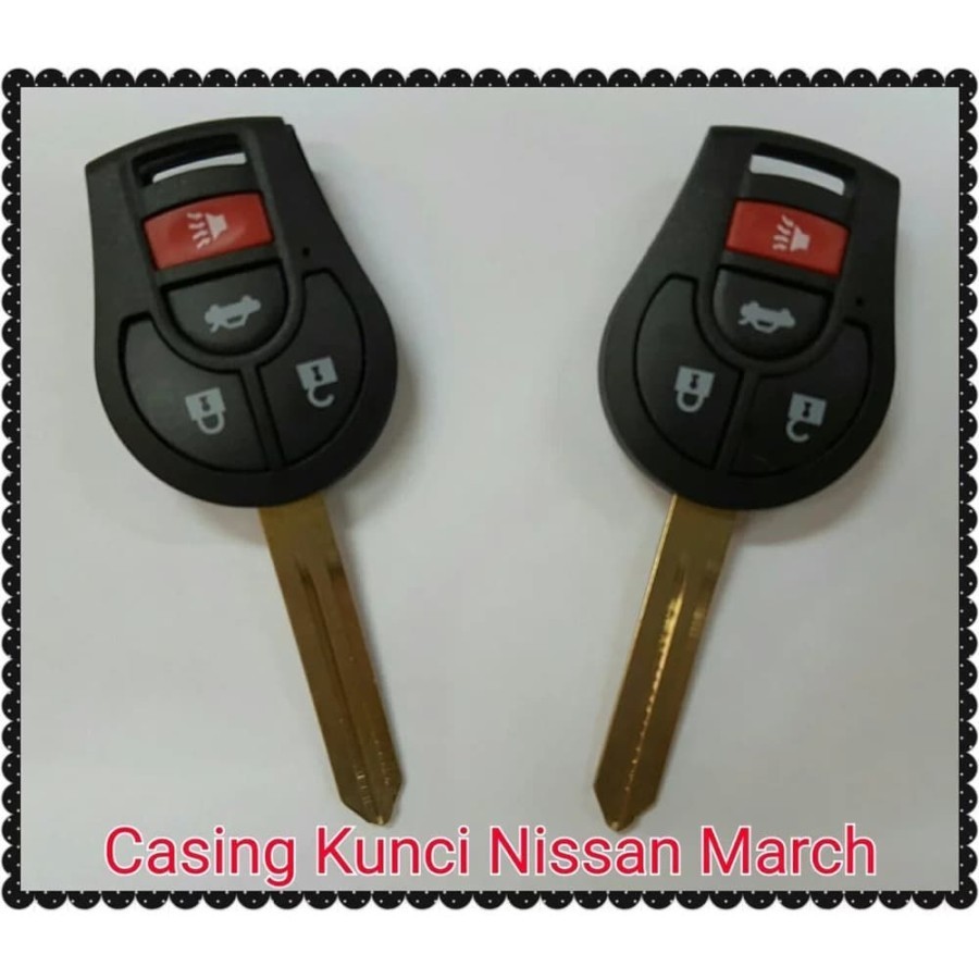 Casing Kunci Mobil Untuk : Pajero Sport Dan Nissan March