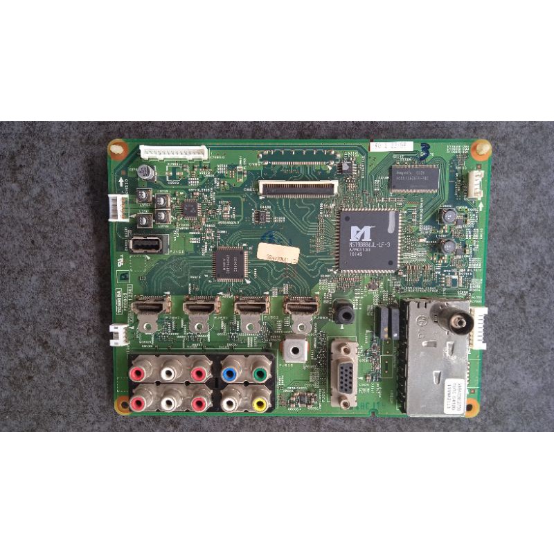 Mainboard MB Mesin TV LCD Toshiba 32AV700E bekas copotan layar pecah