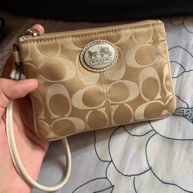 Preloved Coach wristlet