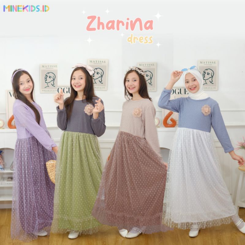 Zharina Long Dress Minekids