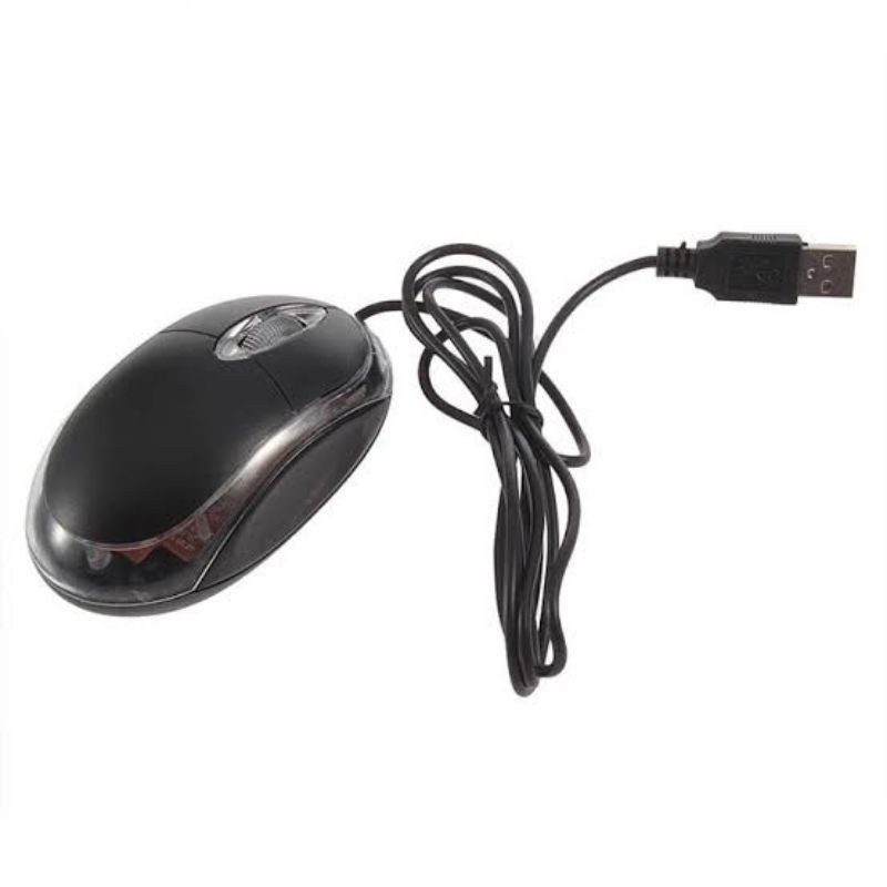 Mouse USB Optical murah colokan USB - Mouse kabel