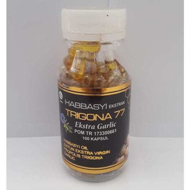 Habbasyi  Trigona 77 Ekstra Garlic 100 kap