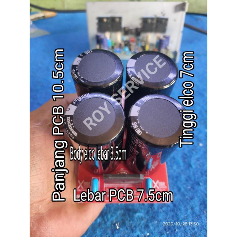 Elco PSU 4 pcs lengkap papan PCB fiber baca deskripsi