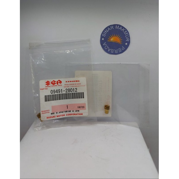 MAIN JET/ SPUYER PENGIRIT UKURAN 142.5/145 MESIN TEMPEL SUZUKI 30PK 2TAK ORI/ASLI