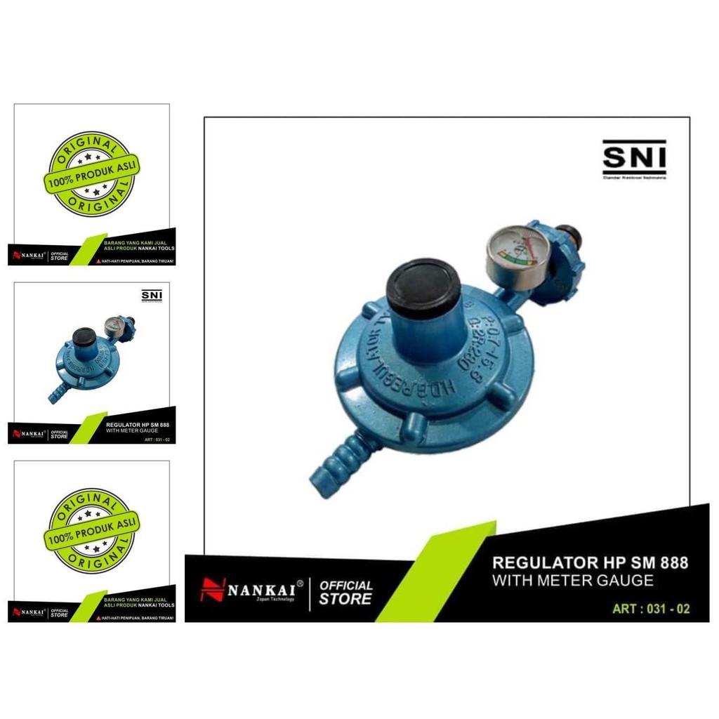 nankai regulator low pressure sm 888 + meter
