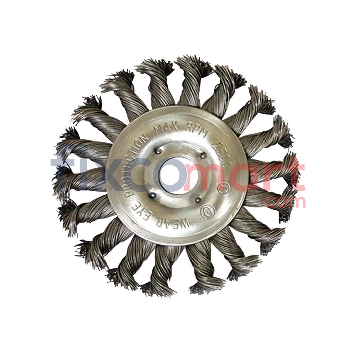 RYU Cup Brush Twist 4 Inch 100 mm / Twist Knot / Sikat Kawat