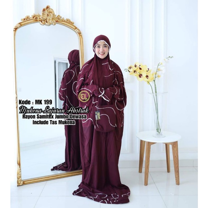 elzhaf mukena lajuran