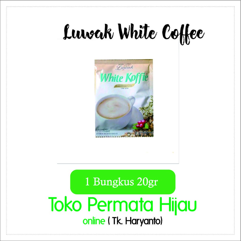 

LUWAK WHITE COFFEE