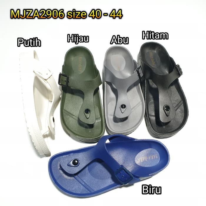 MURAH SENDAL / SANDAL SLOP PRIA CWO LEBARAN PUASA jelly jepit pria bara bara karet cowok import MJZA