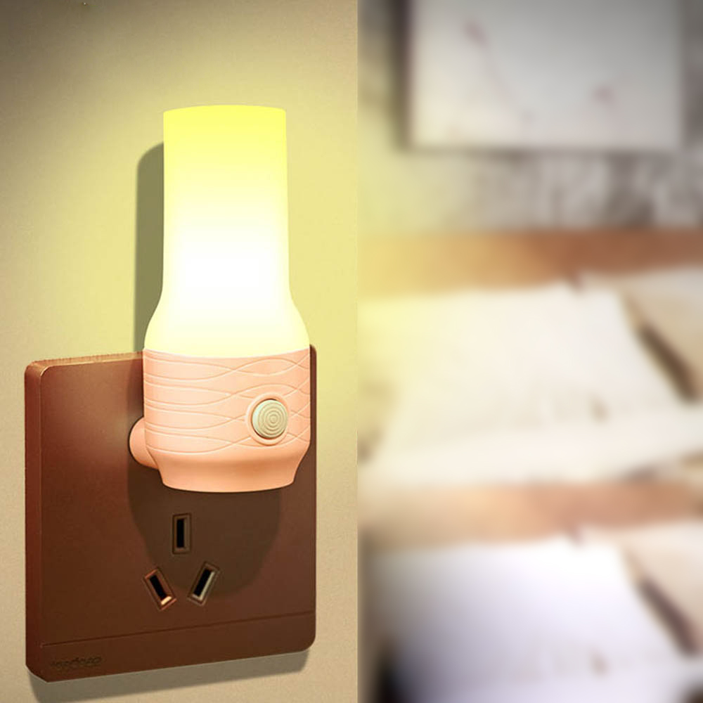 Lampu Malam LED Warna Warm White Untuk Dekorasi Kamar Tidur