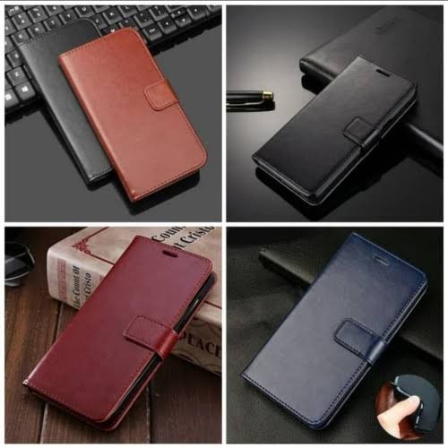 Flip Case Sarung Kulit Leather case Samsung Note 10/Note 10 Lite/ Note 10 Plus/ Note 20/ Note 20 Ult
