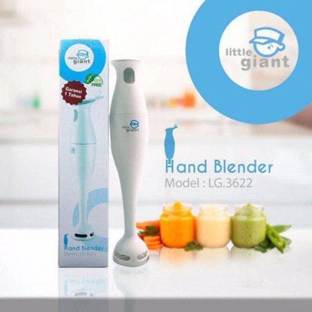 Little Giant Hand Blender LG.3622 Blander Tangan Peralatan Pembuat Makanan Bayi MPASI