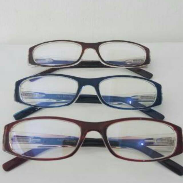 Frame Kacamata Havana WT200F Plus Lensa