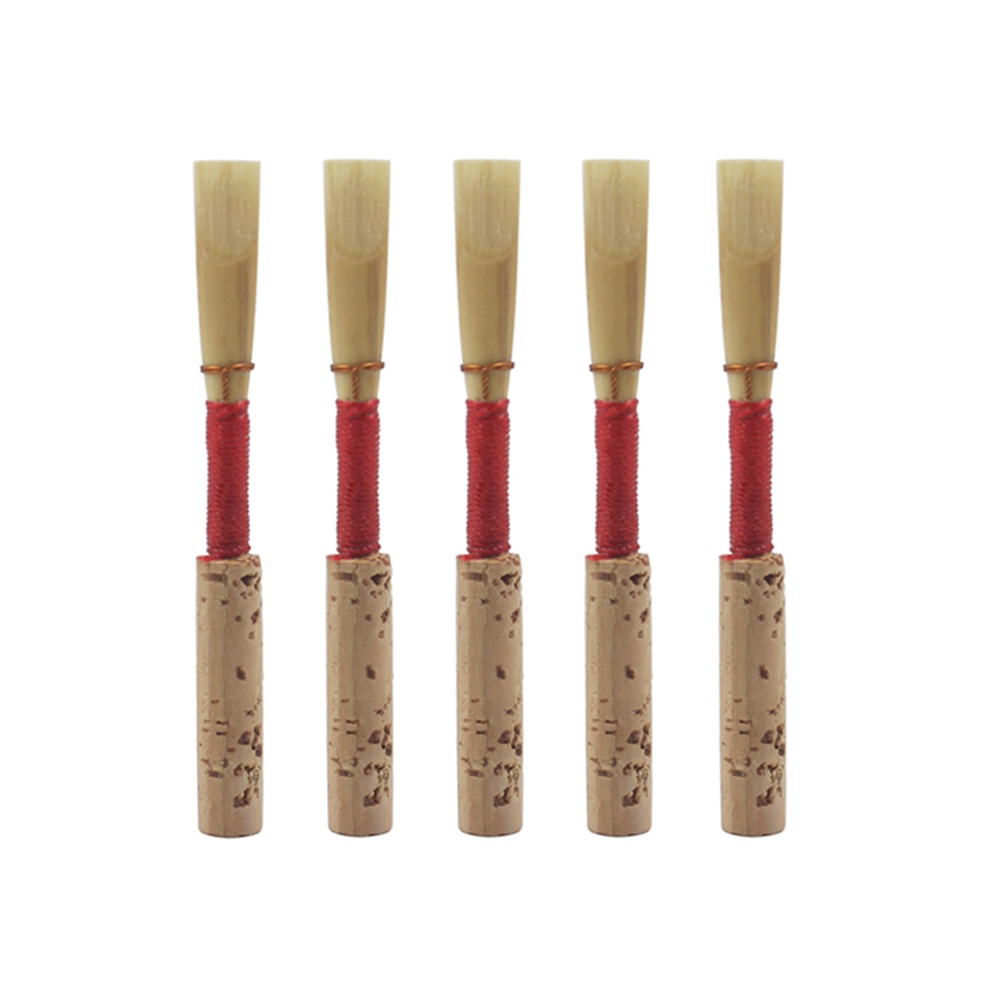 5pcs Reed Bulrush Oboe Reed Profesional Untuk Bagian Instrumen Angin