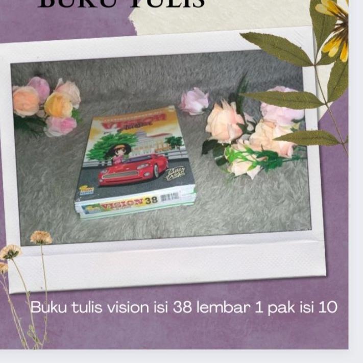 

⇲ buku tulis vision isi 38 lembar ㆆ