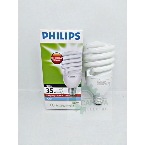 Lampu Philips Helix/Spiral/Tornado 35 watt 35watt 35 w