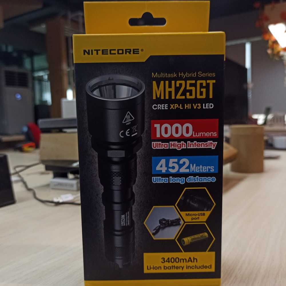 IDN TOOLS - NITECORE MH25GT Senter LED CREE XP-L HI V3 1000 LUMENS