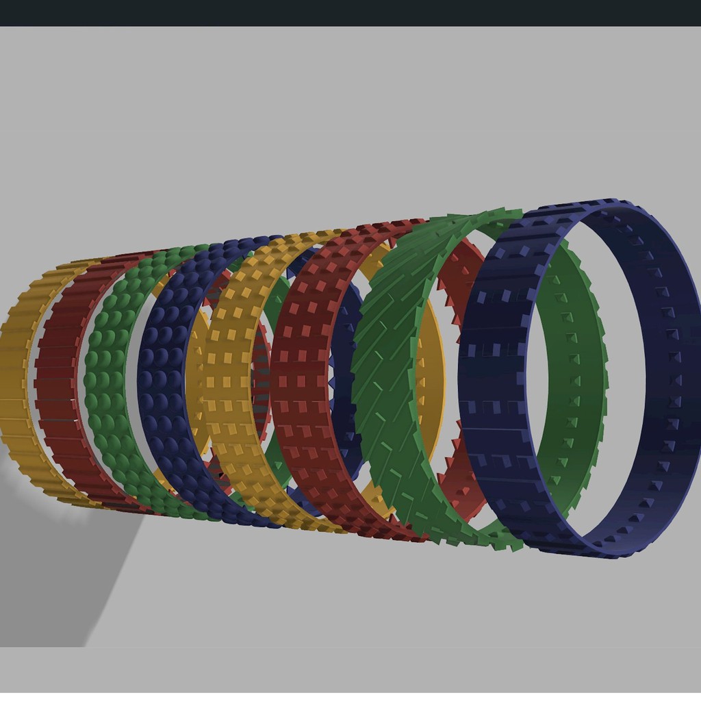 Anki 3D Models .stl Vector Robot Treads