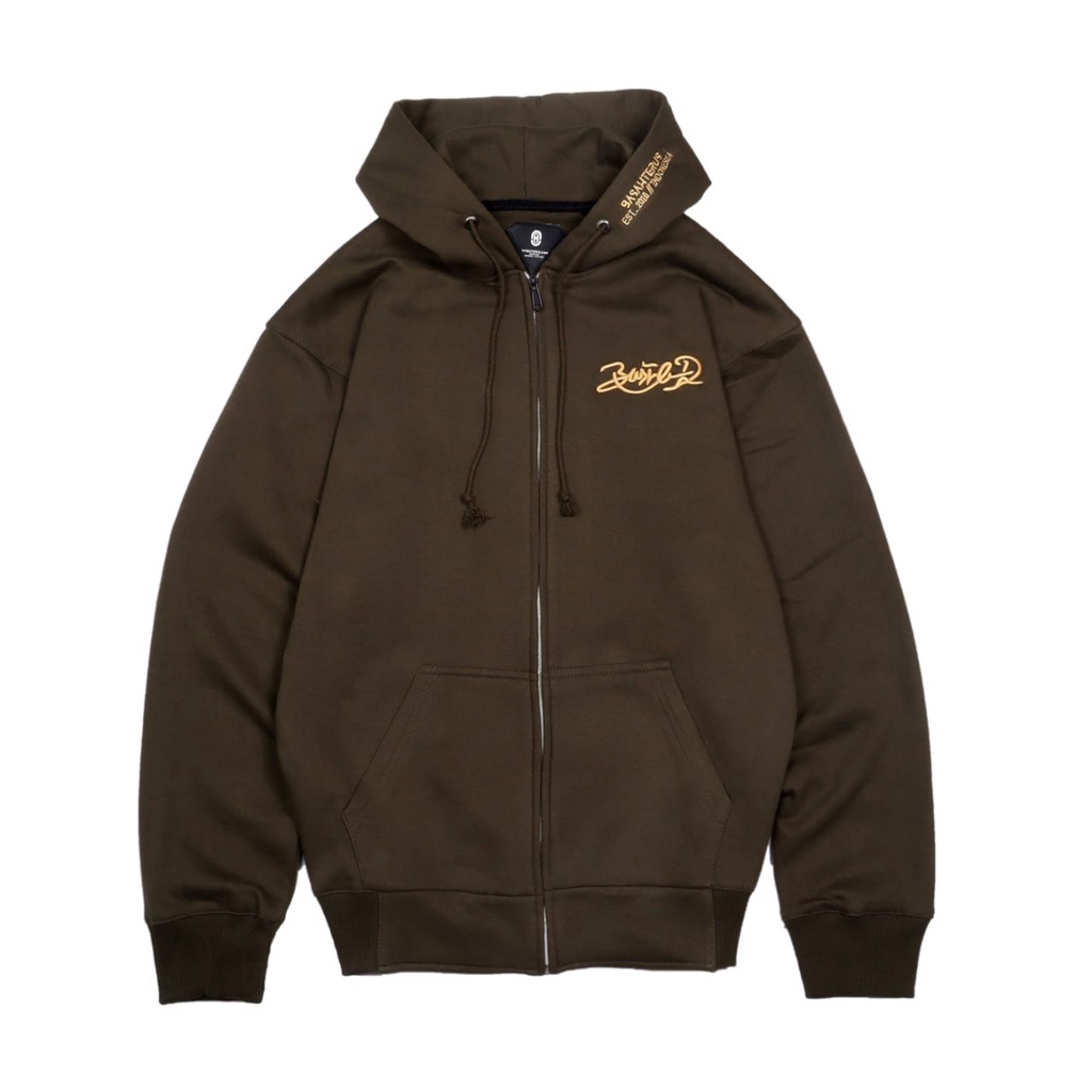 JAKET HOODIE ZIPPER BASIC BASTER COLD ORIGINAL - BASTERCOLD - HOODIE BASTER COLD ORIGINAL 100%