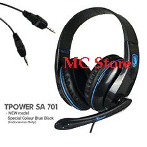 Gaming Headset Sades Sa-701 T-Power