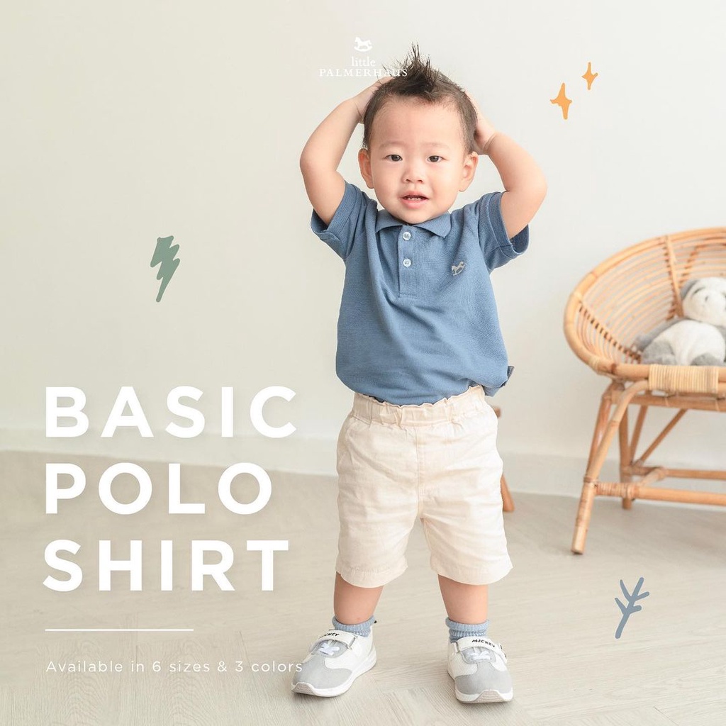 Little Palmerhaus Basic Polo Shirt Per2Pcs (LPH-BPS)