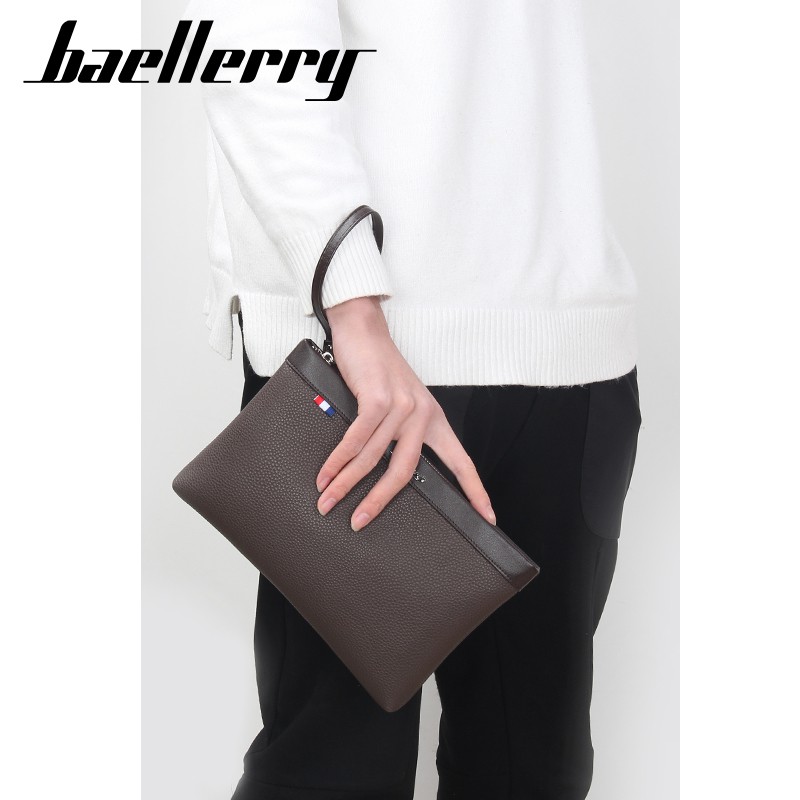 BAELLERRY S1129 Clutch Pria Wanita Bahan Kulit PU Leather Premium WATCHKITE WKOS