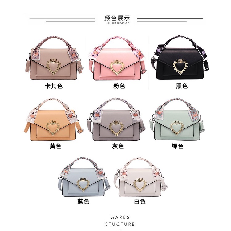 ( 2PC 1KG ) GTBI998878076 New Arrival  !!!  Tas Selempang Tas Wanita Import  Premium Terbaru+SALL