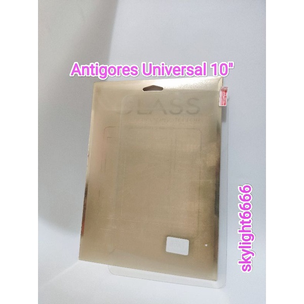 Tempered Glass Antigores Universal 10&quot;