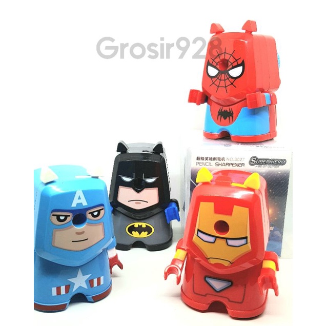 

Table Sharpener / Rautan Meja Putar superheroes / Robot / Karakter