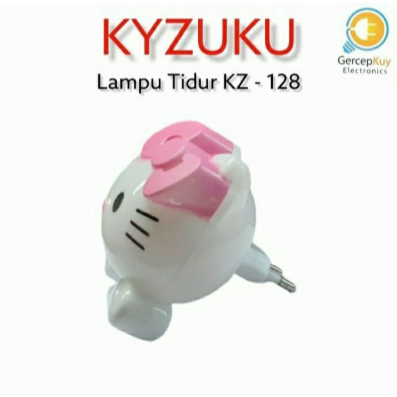 Lampu Tidur KZ - 128 / Lampu Tidur Led Karakter / Hello Kitty