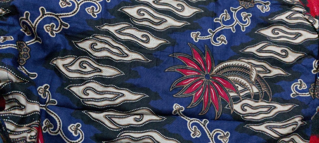 Ada Anak Cowok New Arival Couple Termurah Nayaka Batik - Couple Batik Wilona Tulle Mutiara