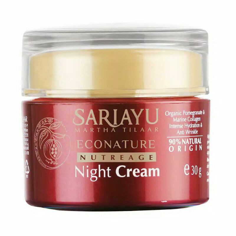 Sariayu Econature Night Crem 30gram