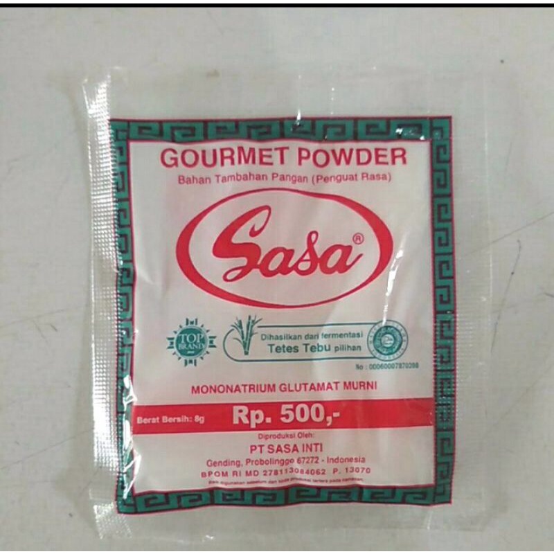 

Sasa Micin/MSG( Penguat Rasa ) 8 gr