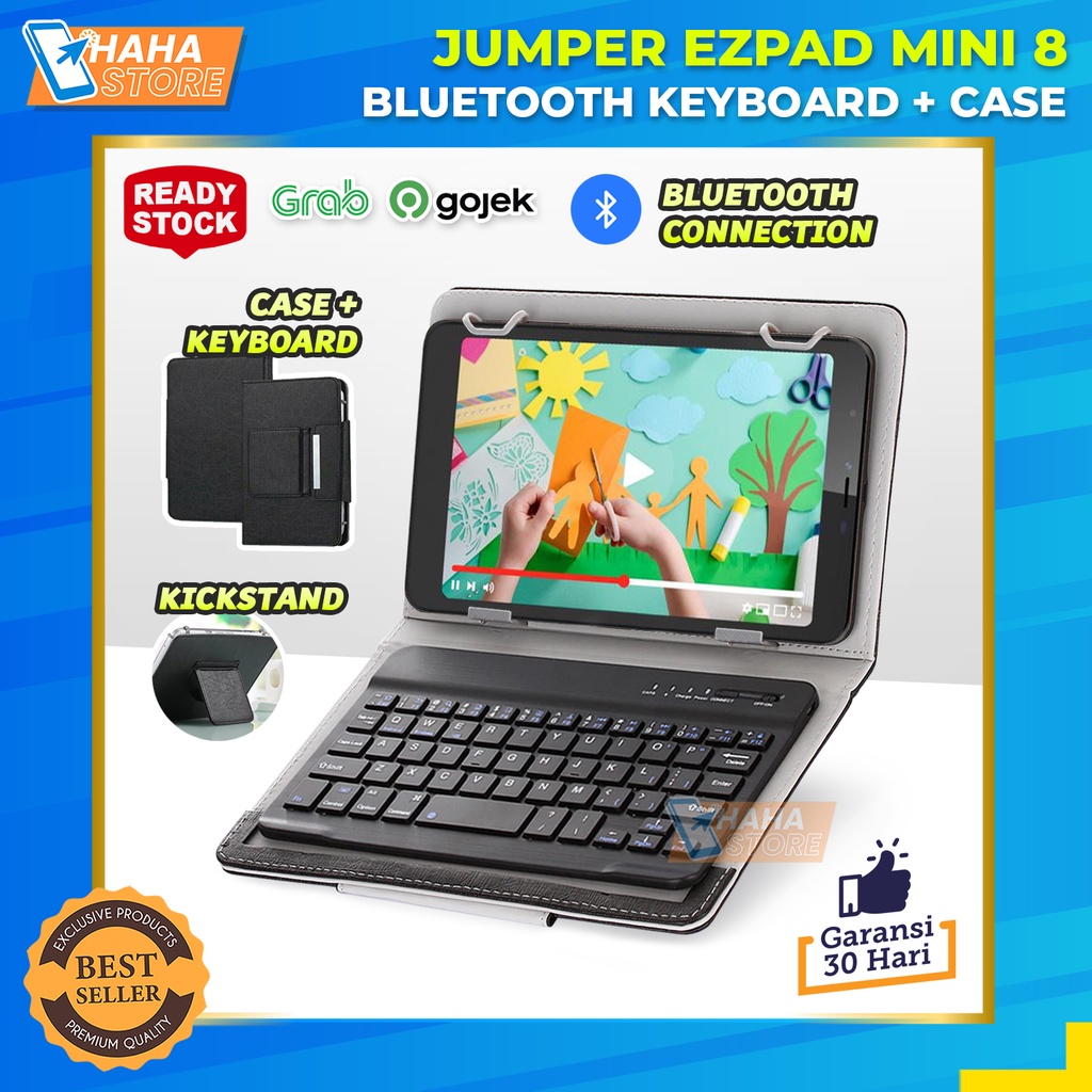 Jumper EZpad Mini 8 8.0 inch New Bluetooth Keyboard Case Book Cover Touchpad Non-touchpad Wireless K