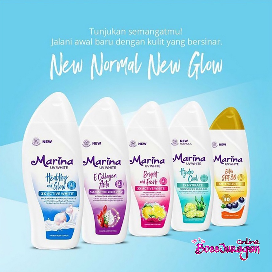 (BOSS) Marina HBL Uv White 92ml, 185ml, | Hand Body Lotion