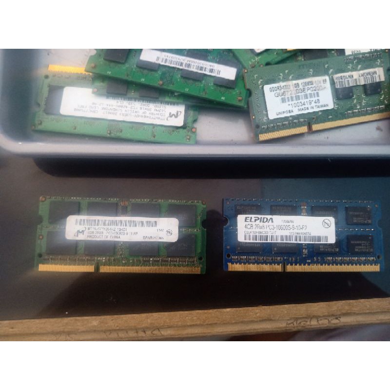 Ram laptop DDR 3 DDR 2