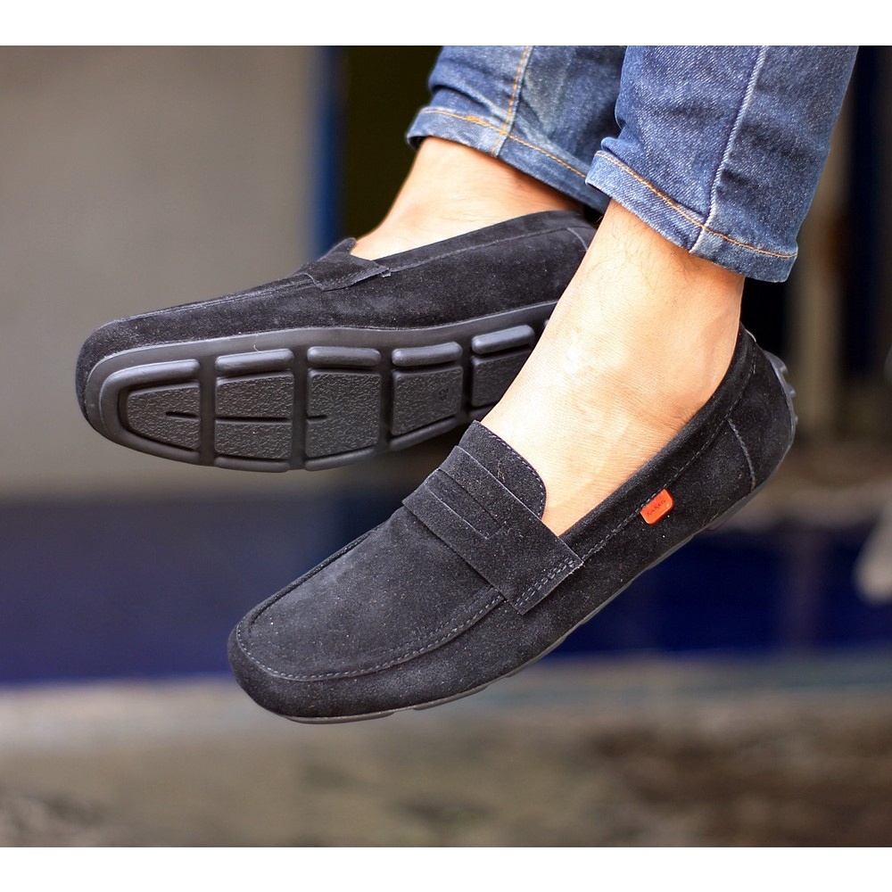 Sepatu Selop Pria Kickers JAVLIN Casual Formal Kerja Kuliah Santai Slip On