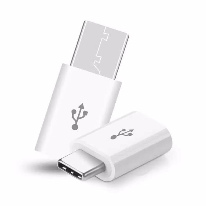 Converter Micro USB To Type C Original Konektor Mikro USB Ke Tipe C