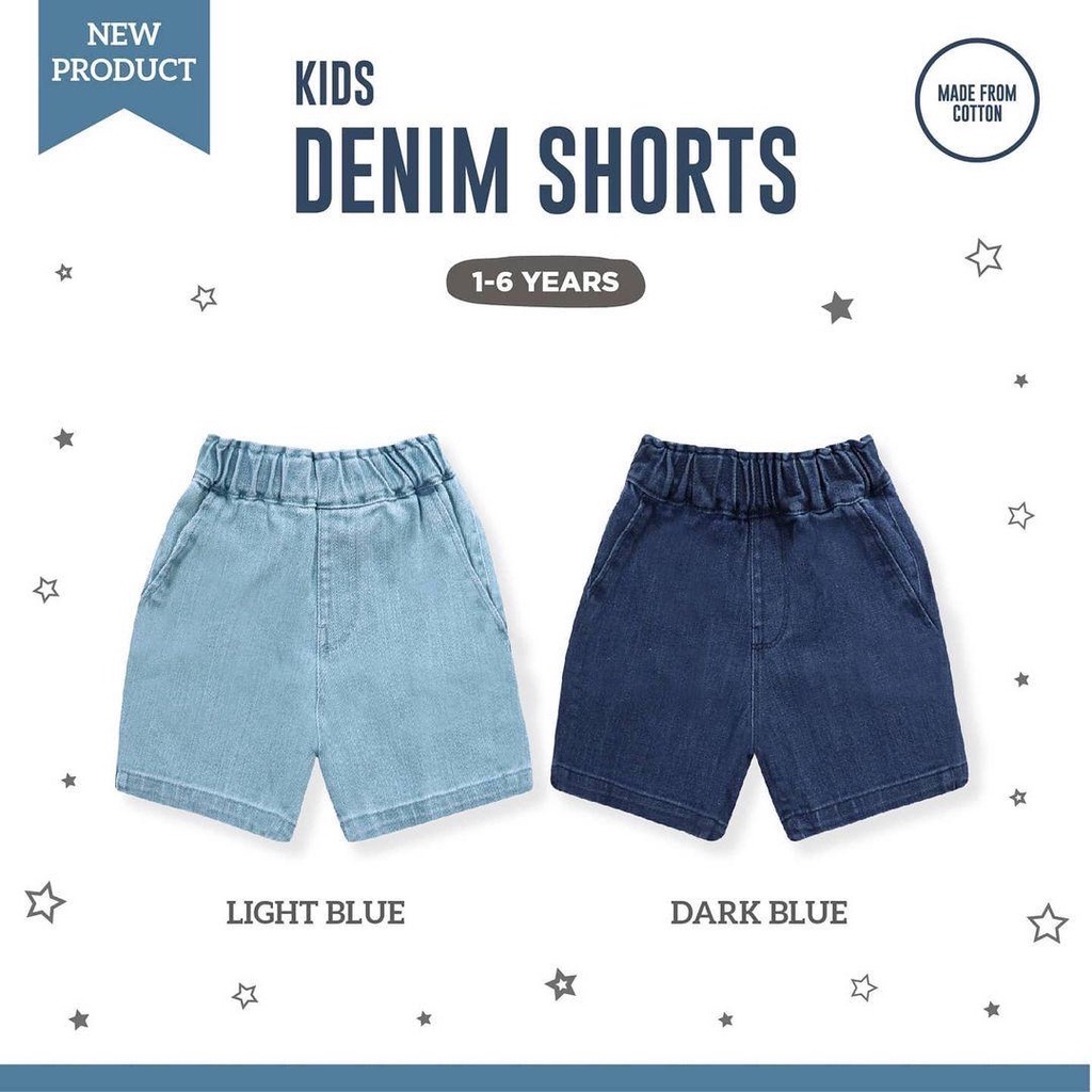 LITTLE PALMERHAUS Kids Denim Short