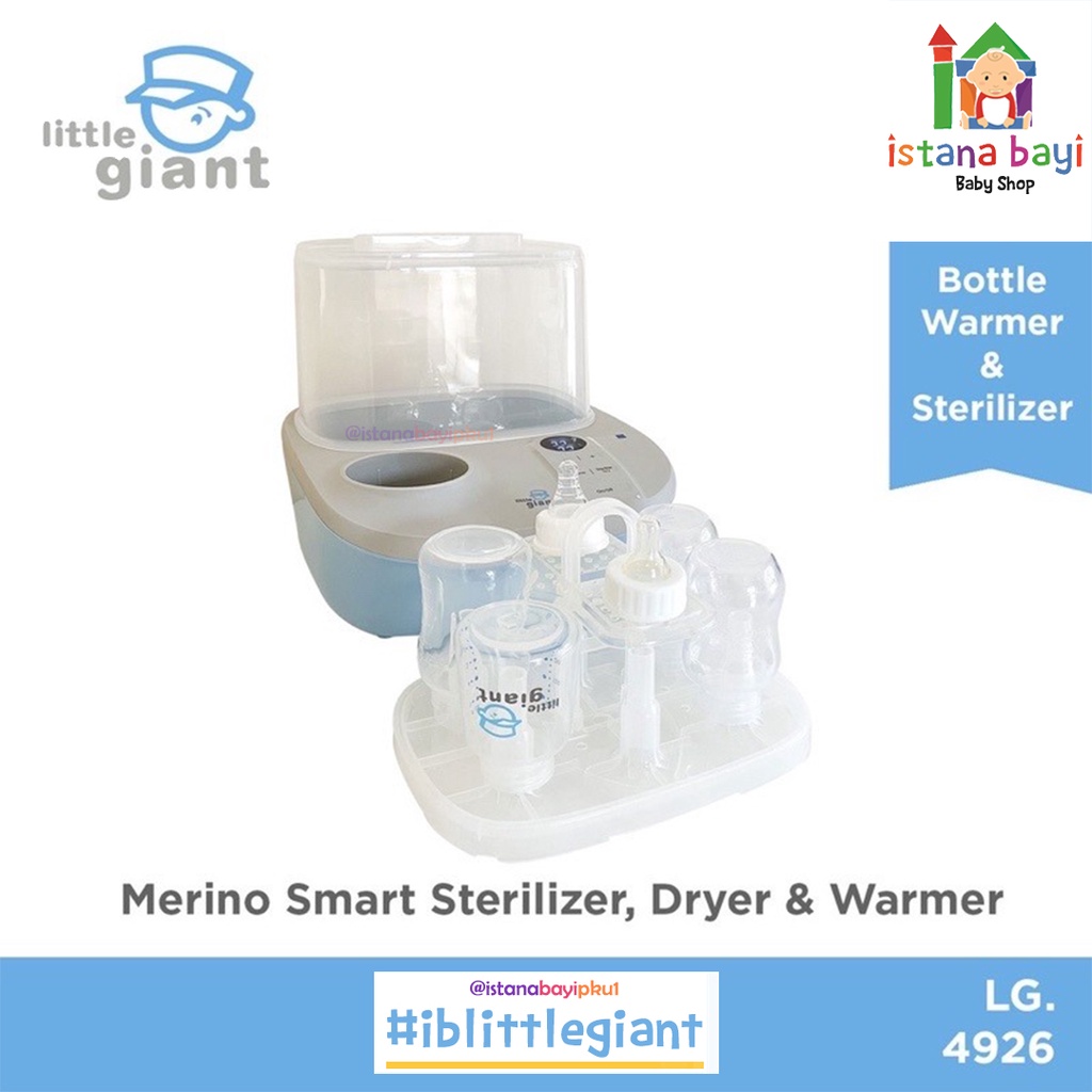 Little Giant Smart Sterilizer Dryer + Warmer LG4926/Steril botol multifungsi