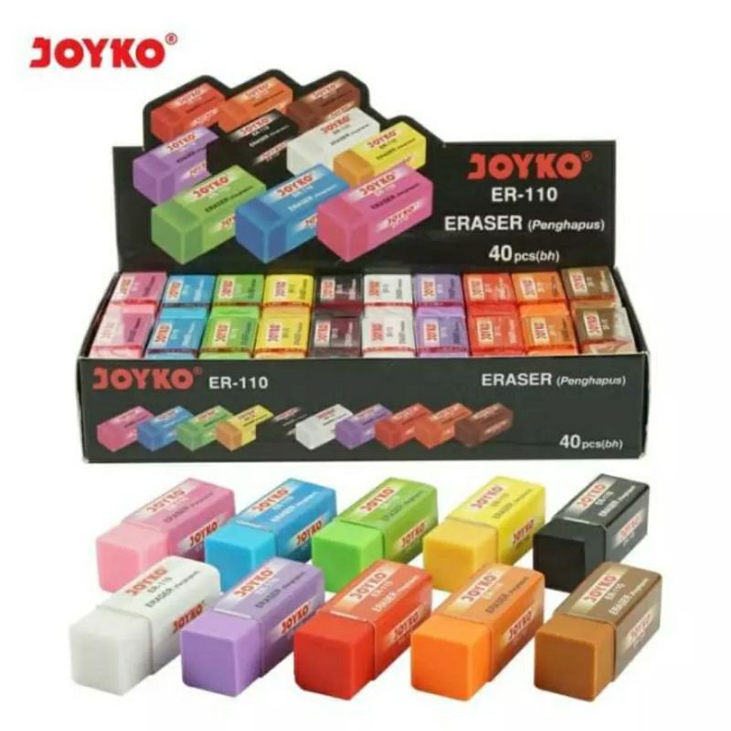 

Penghapus Joyko Warna - Warni Kecil ER - 110