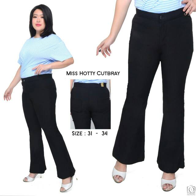 CELANA PANJANG MISS HOTTY CUTBRAY   JUMBO