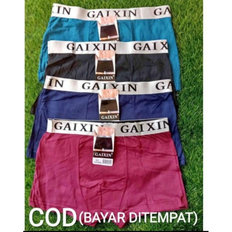 celana dalam pria boxer gaixin/adidas