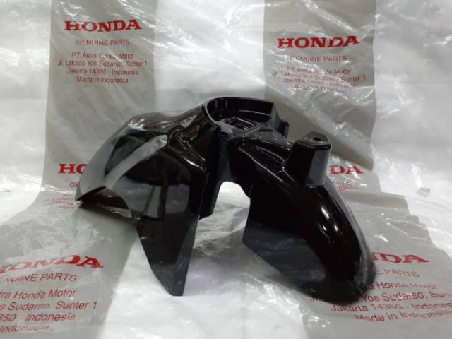 spakbor depan vario 125 150 all new 2018 hitam orisinil k59