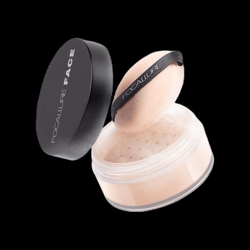 FOCALLURE Super Fine Loose Powder - 3 Colours Bedak Tabur (BPOM)