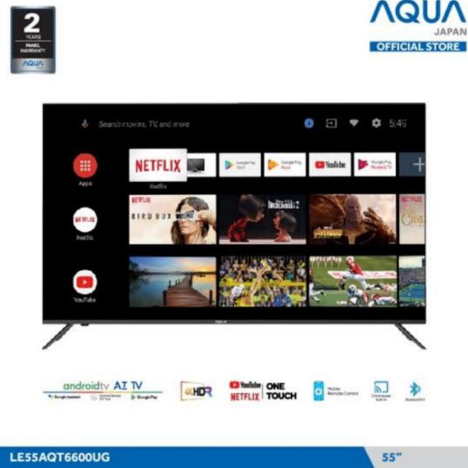 Led Aqua 50 Inch Android Tv 50Aqt-6600Ug