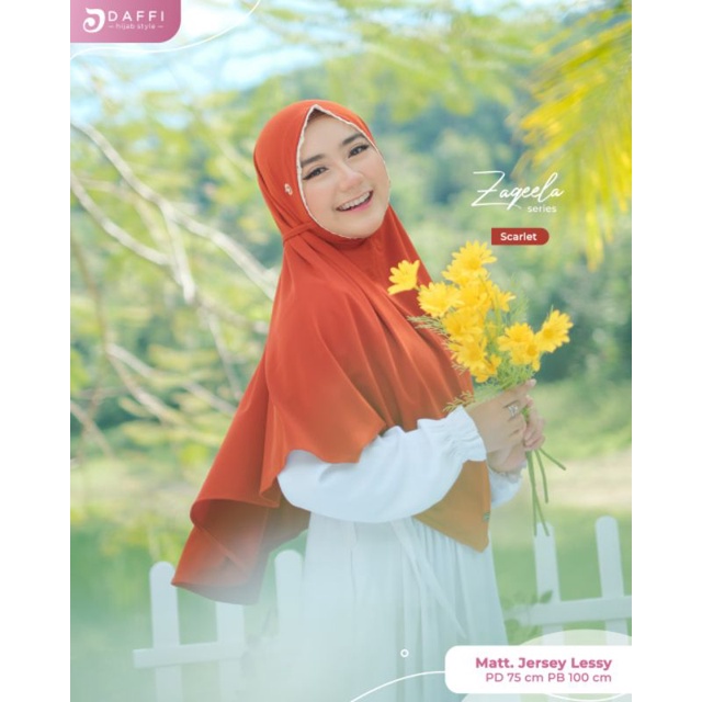 Jilbab Instan Zaqeela By Daffi