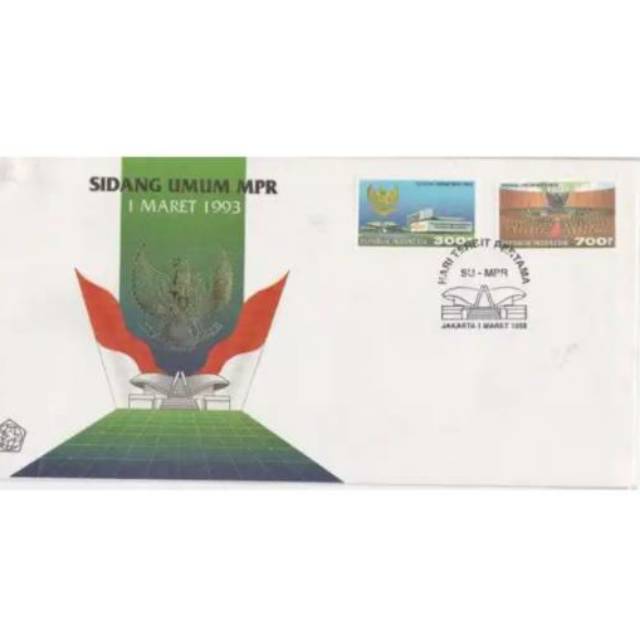 

SHP Perangko Indonesia Sidang Umum MPR Tahun 1993