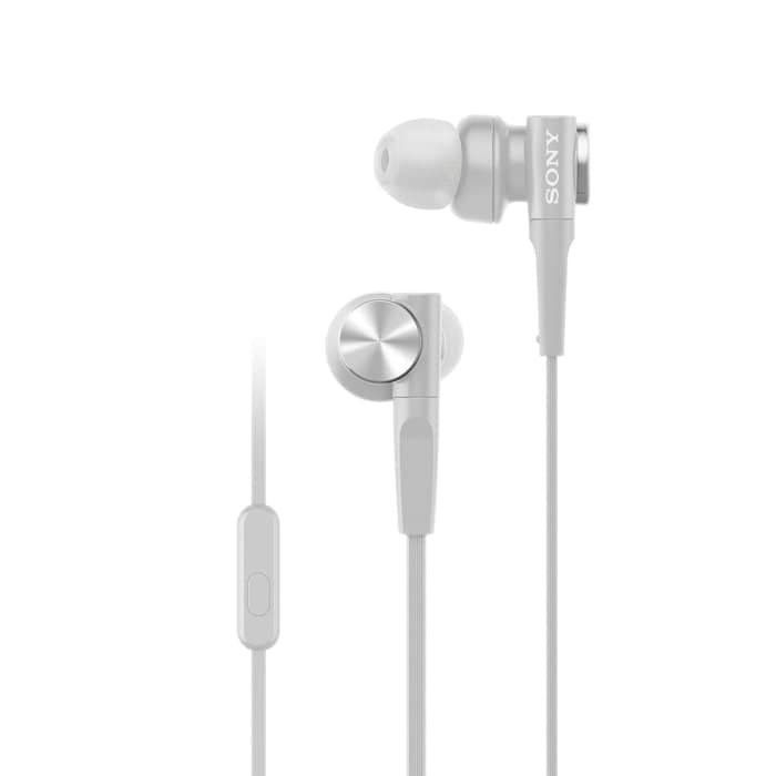 Earphone Sony extra bass MDR-XB55AP With Mic garansi resmi / original