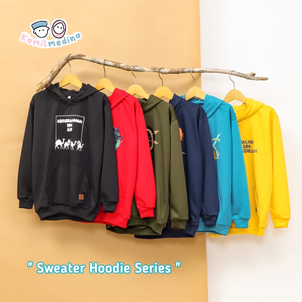 HOODIE ANAK SWEATER SAHABAT NABI 6-14 TAHUN